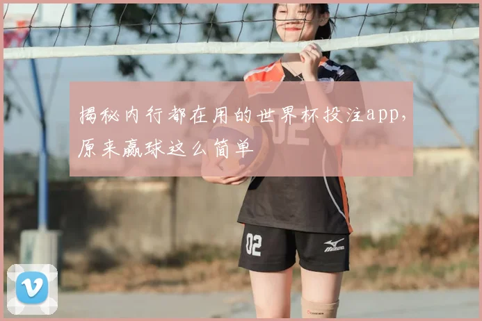 揭秘内行都在用的世界杯投注app，原来赢球这么简单