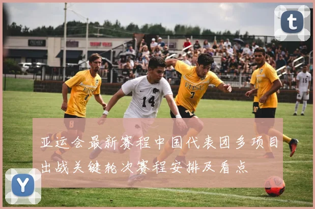 亚运会最新赛程中国代表团多项目出战关键轮次赛程安排及看点